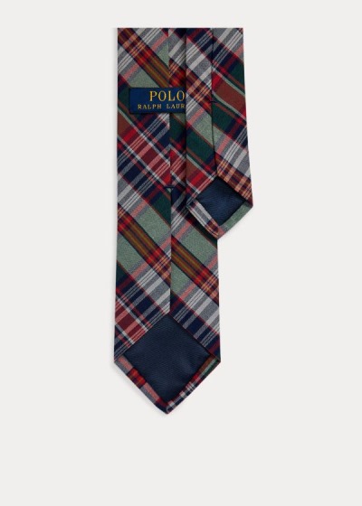 Polo Ralph Lauren Madras Narrow Slips Herre Danmark (QDPEN4607)